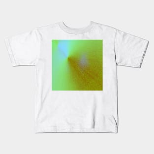 red blue green abstract texture background pattern Kids T-Shirt